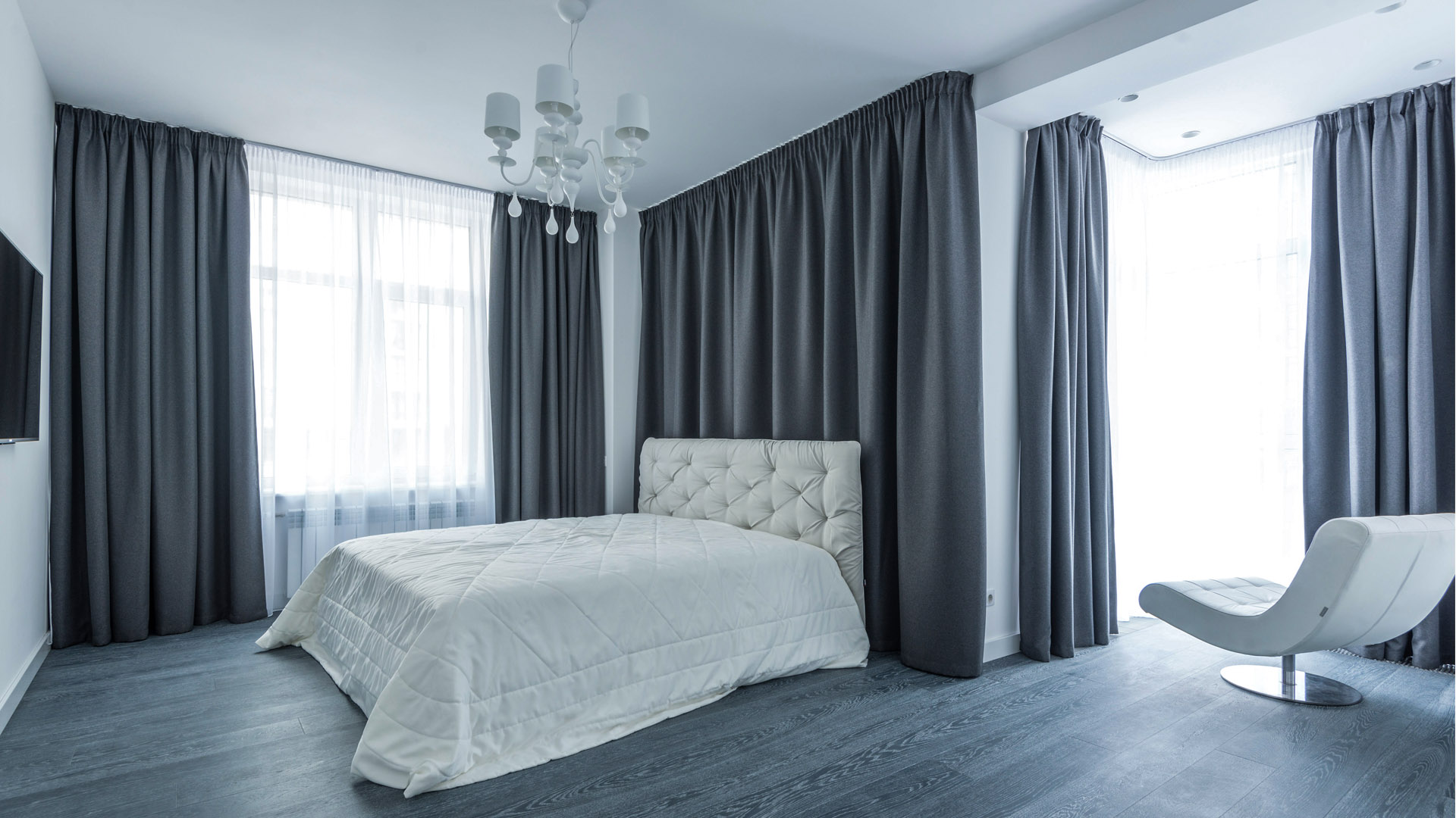 "Custom blackout curtains in Dubai for complete light blockage and enhanced privacy."